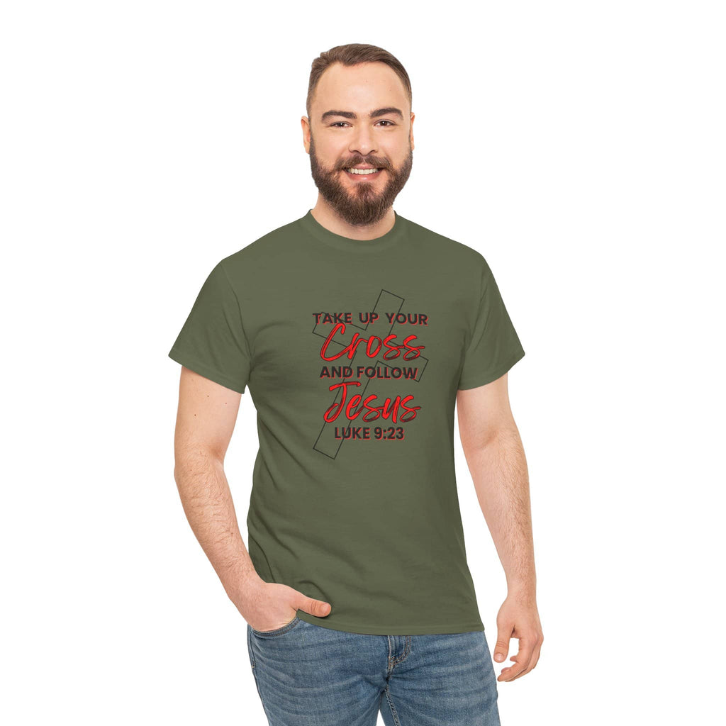 "Take up Your Cross" Heavy Cotton Shirt