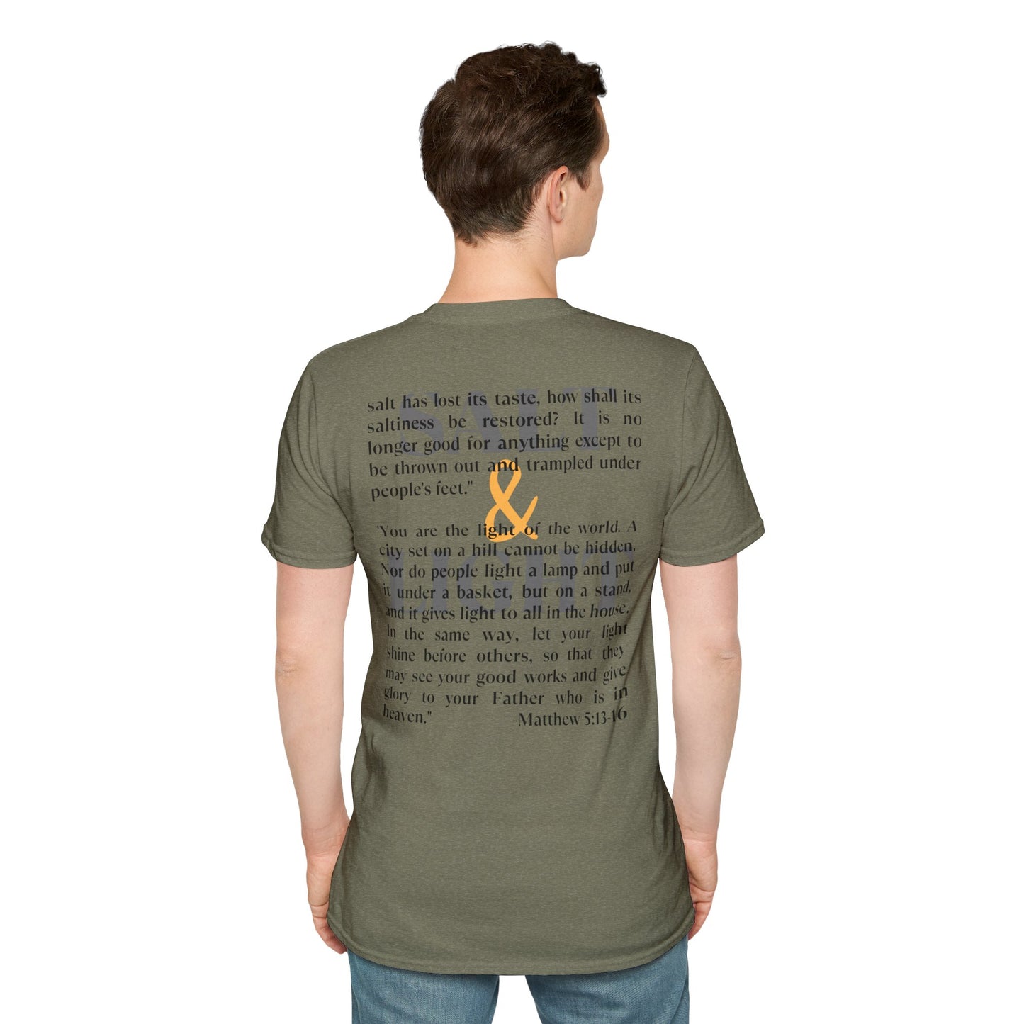 Salt & Light Christian Men's Graphic Shirt By Logos