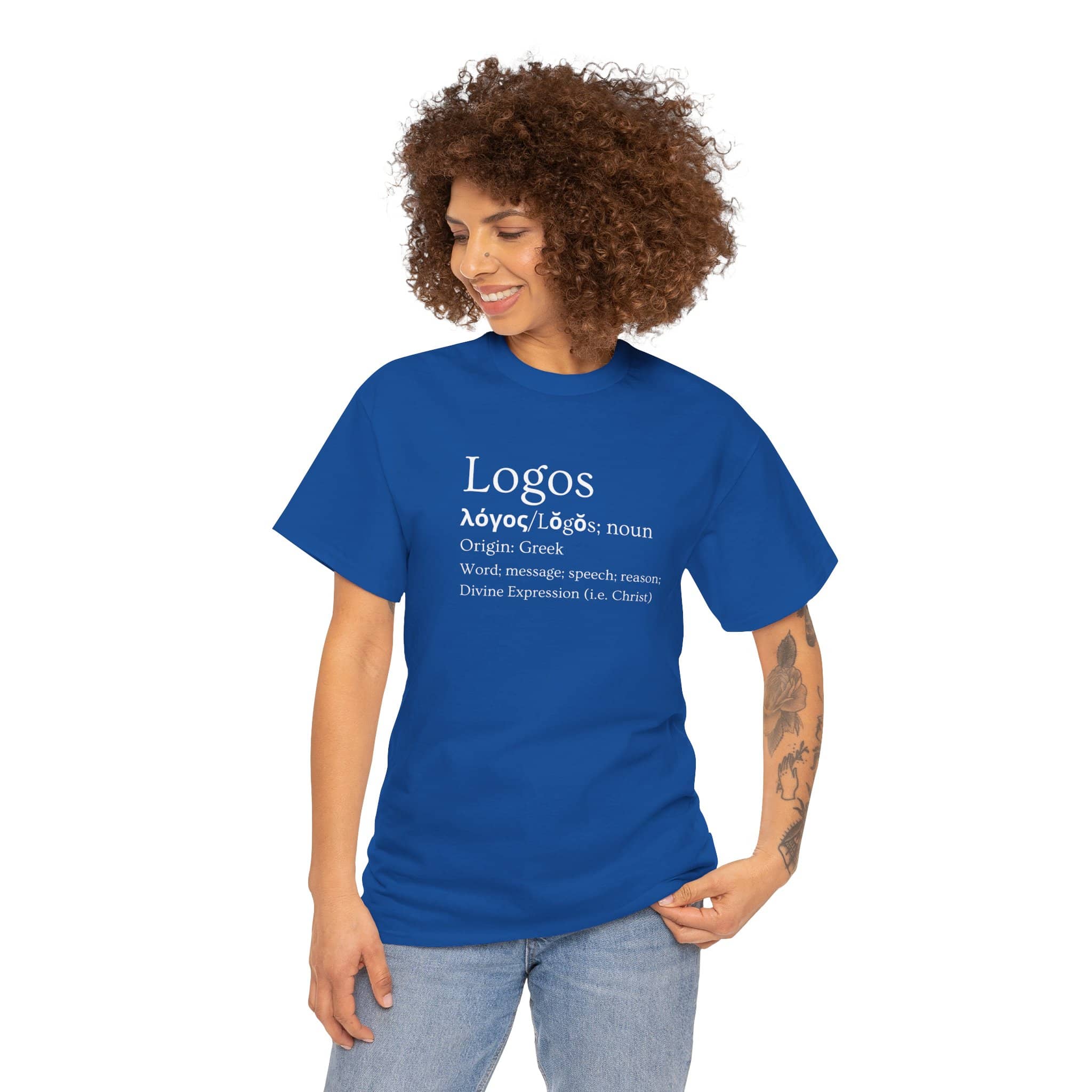 Logos Definition Shirt - Christian Faith Apparel By Logos Co.