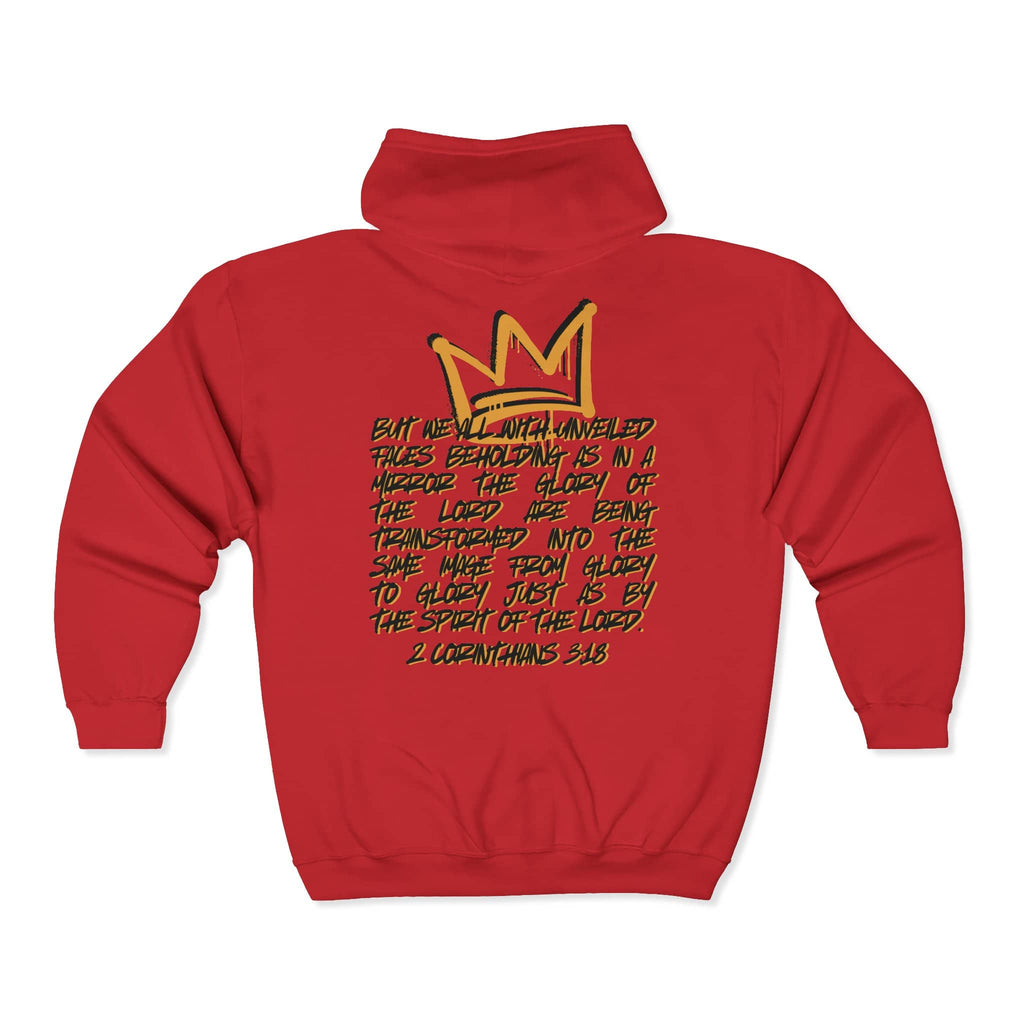 Christian Zip Up Hoodie - Glory to God