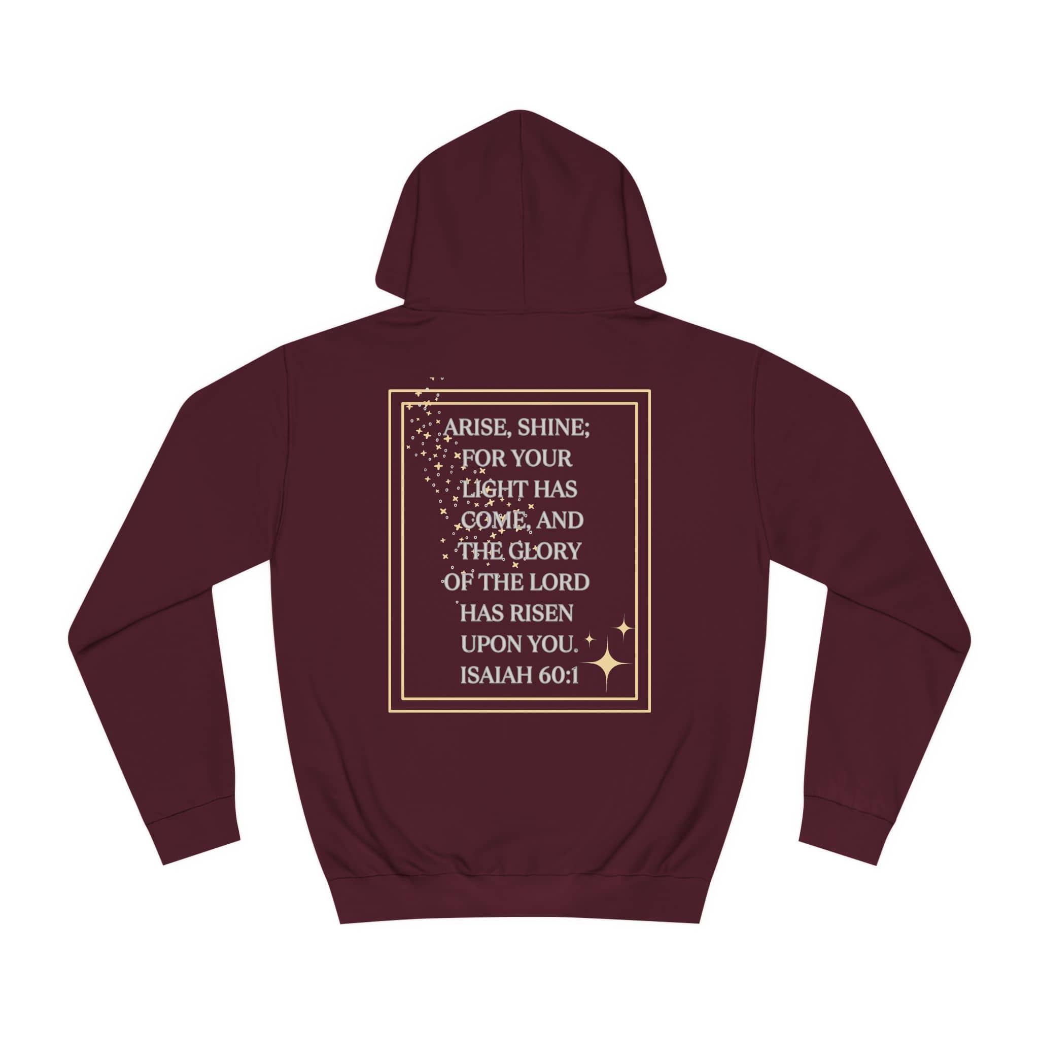 Arise & Shine Christian Women's Hoodie