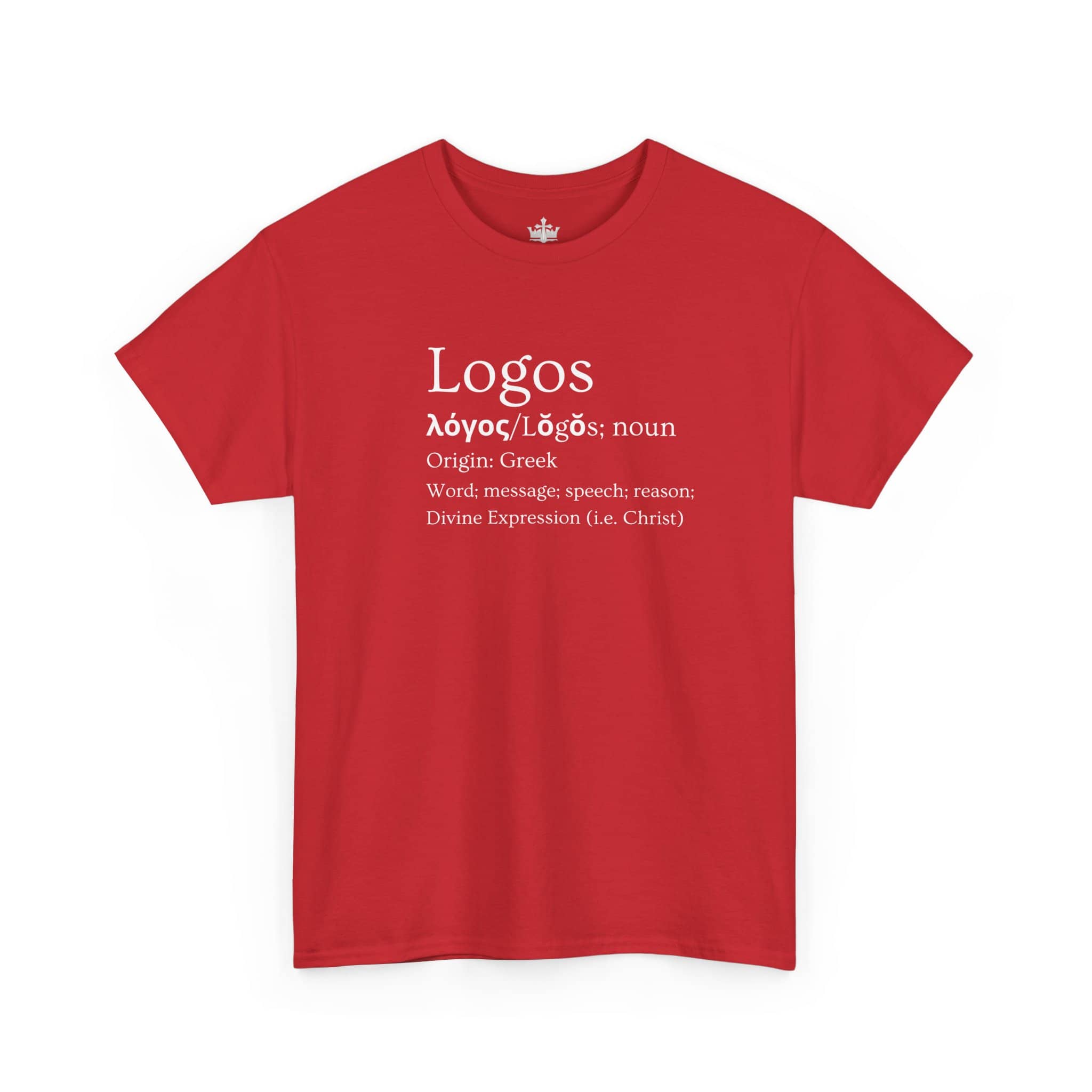 Logos Definition Shirt - Christian Faith Apparel By Logos Co.