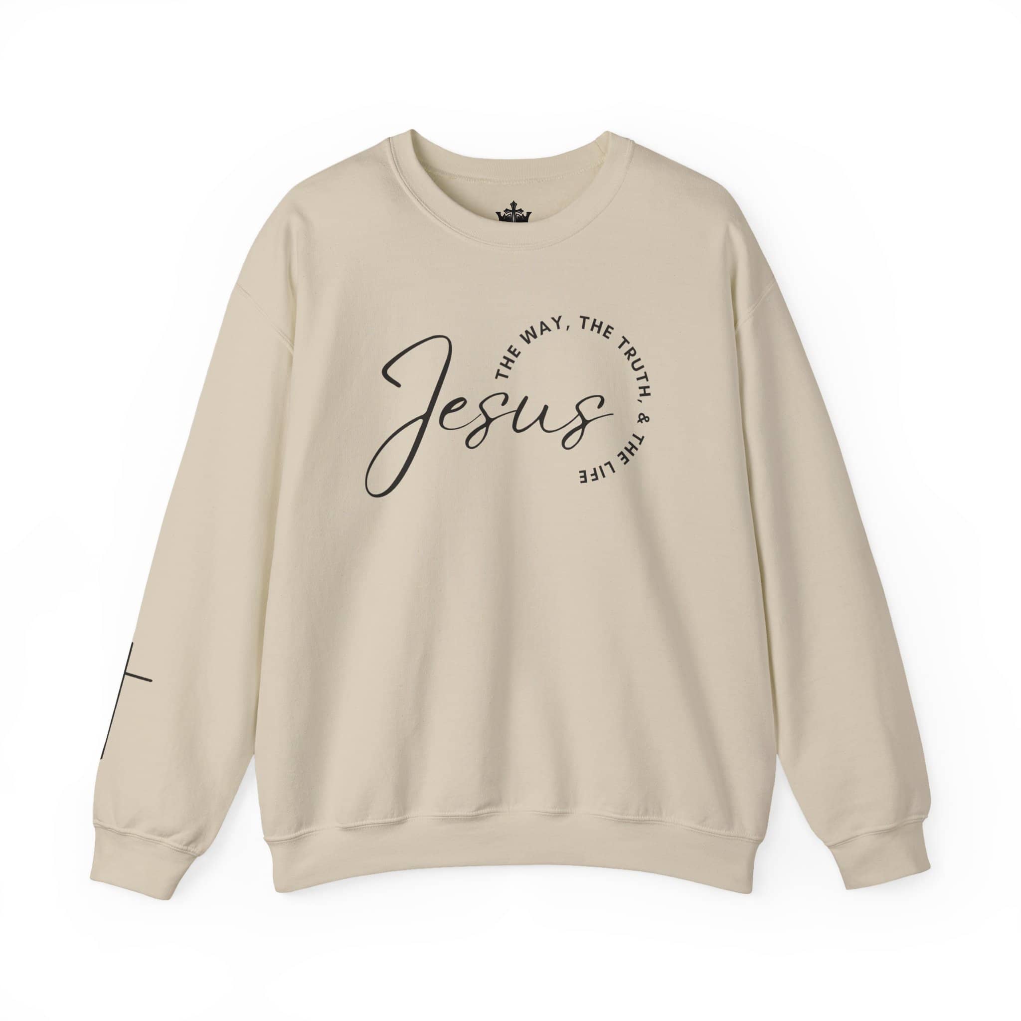 Jesus: The Way, The Truth, The Life Sweatshirt | Logos Co.