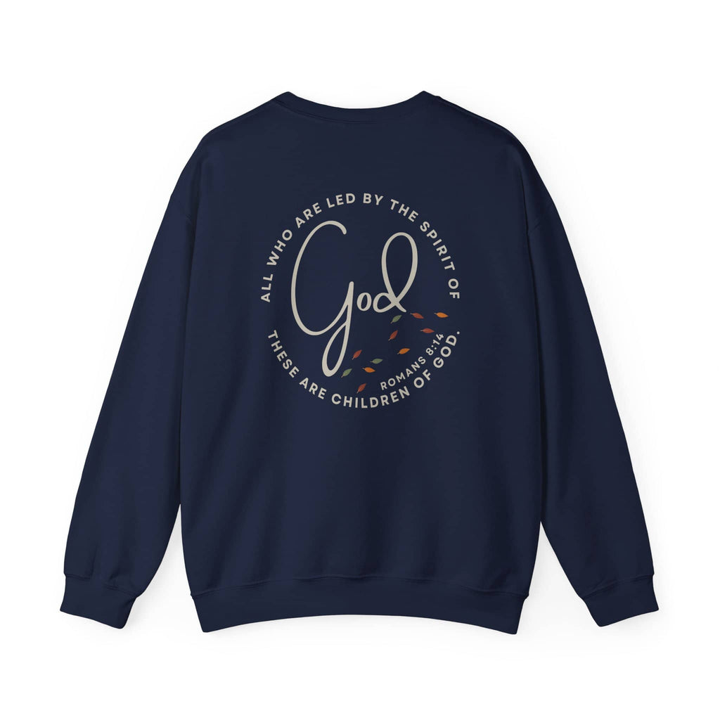 "Spirit Lead Me" Sweatshirt - Dark Fabric Design