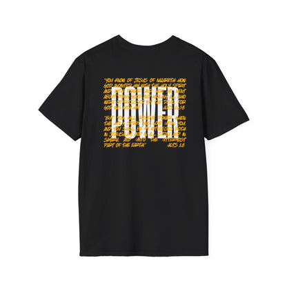 "Walking In Power" Men's T-Shirt-Acts 1:8 & Acts 10:38