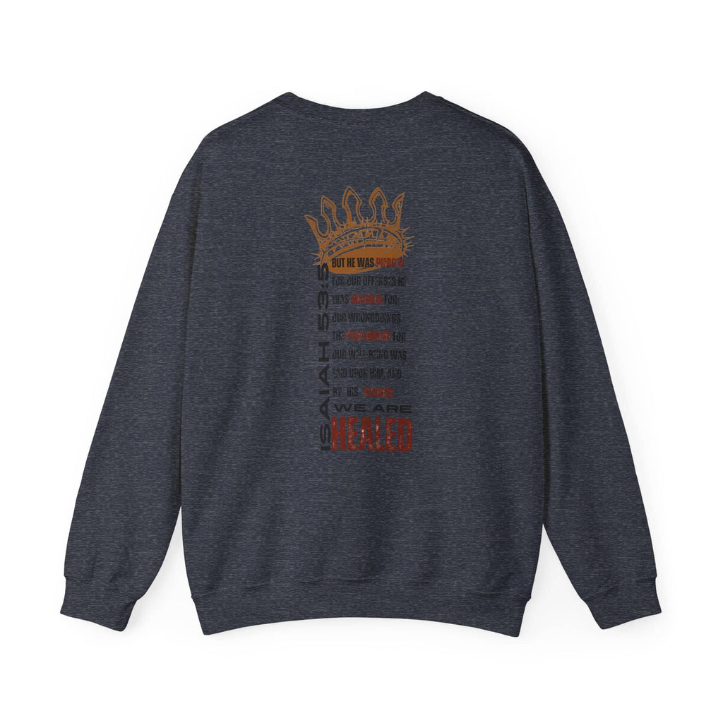 "Christ Our Healer" Men's Sweatshirt