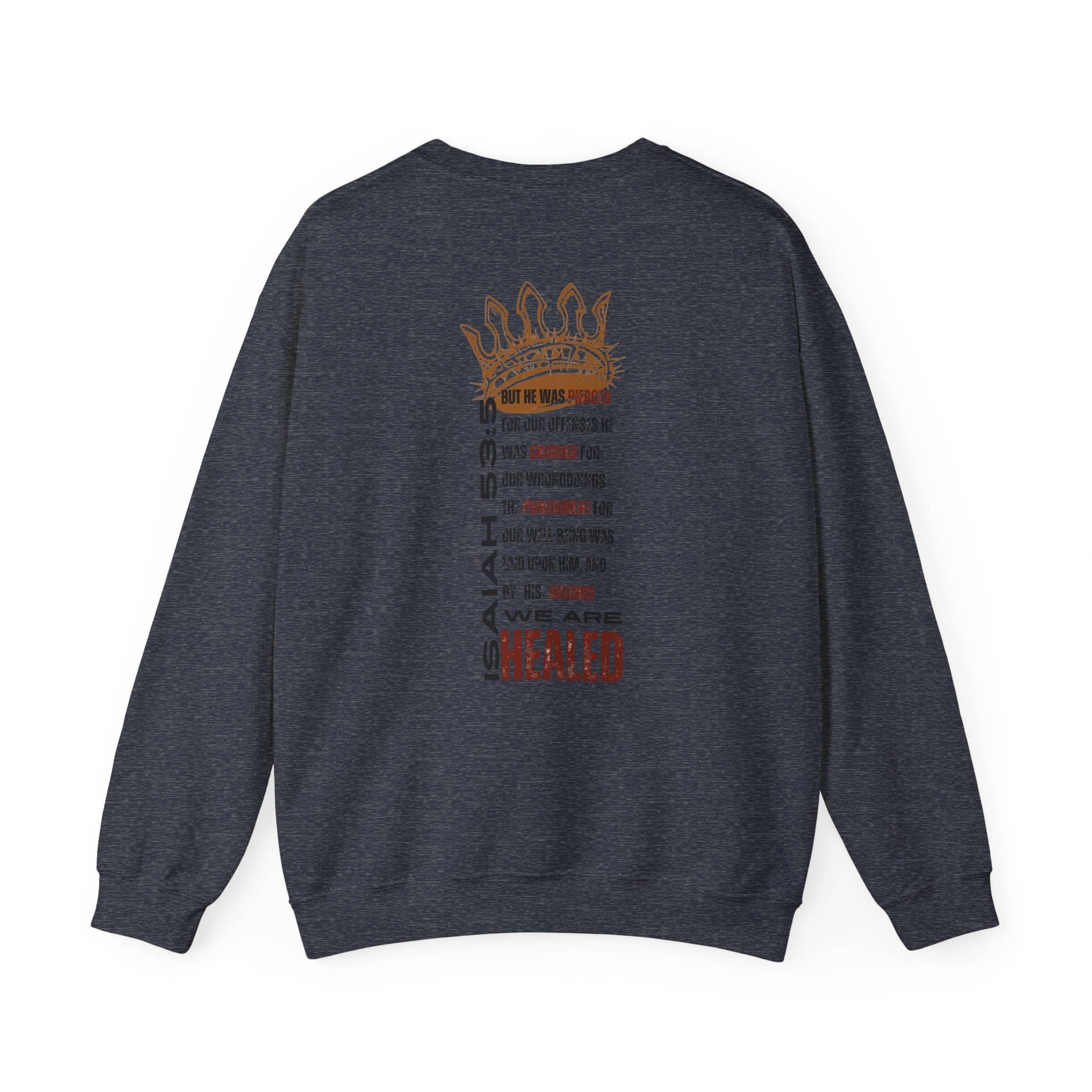 "Christ Our Healer" Men's Sweatshirt