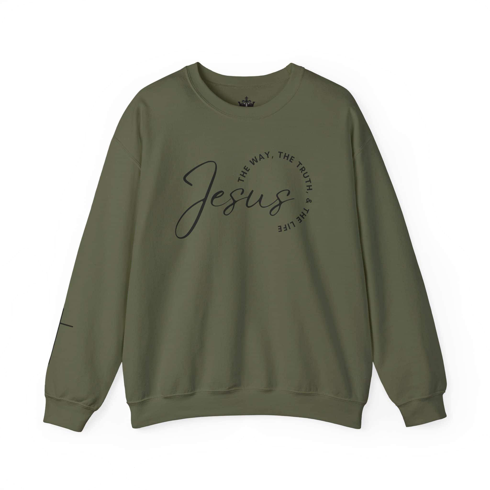 Jesus: The Way, The Truth, The Life Sweatshirt | Logos Co.