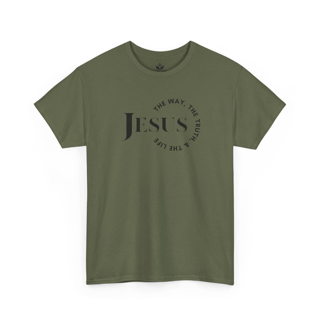 Jesus Is the Way, the Truth, The Life T-Shirt by Printify