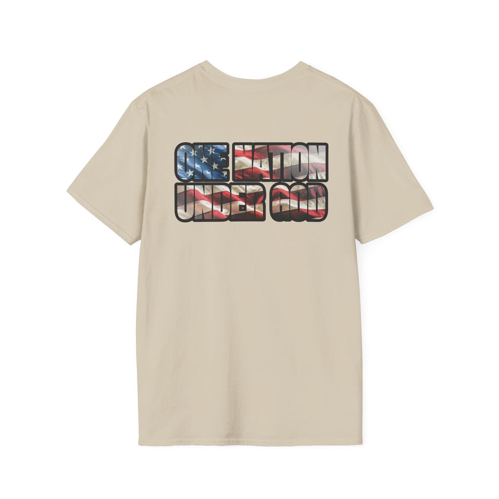 One Nation Under God Patriotic Flag T-Shirt