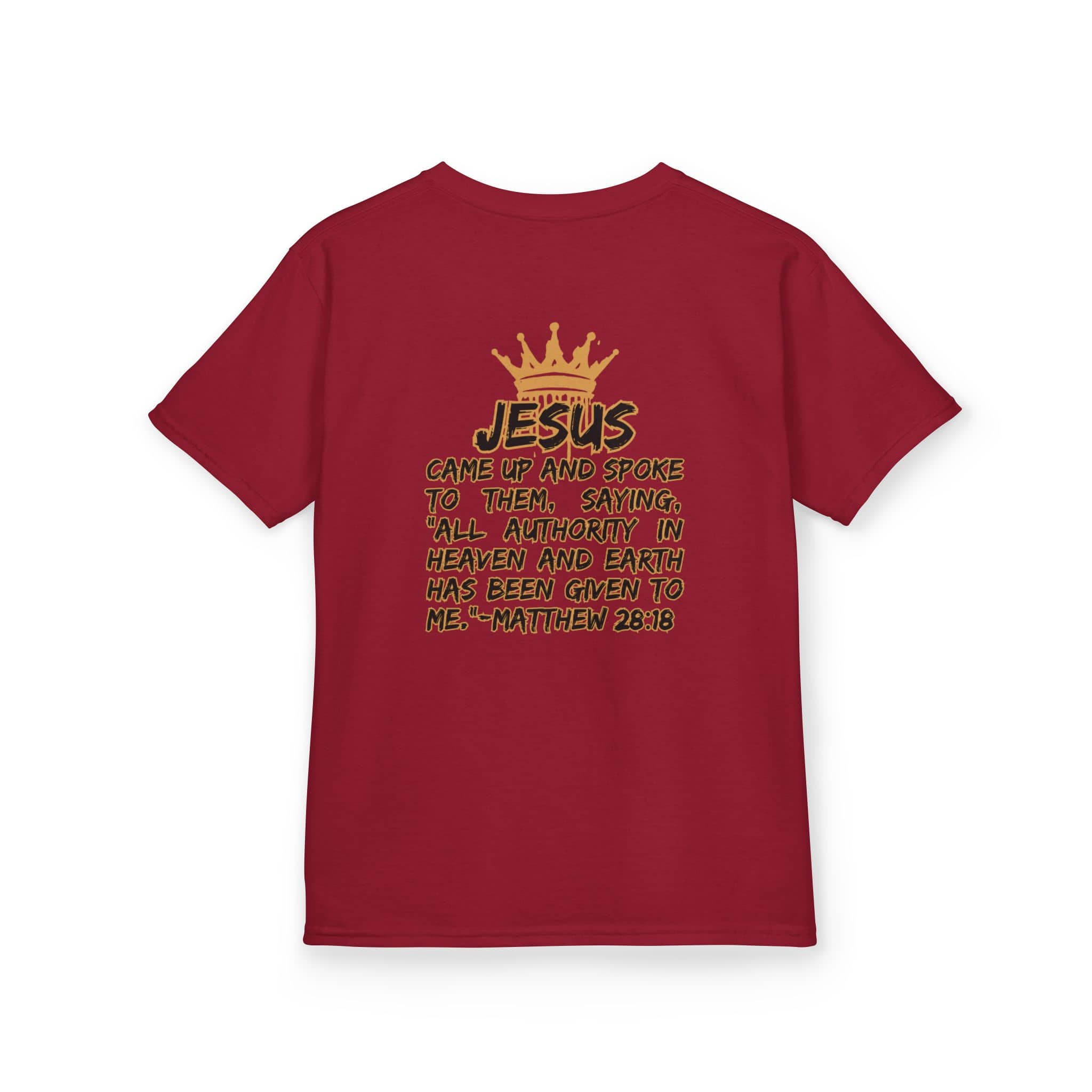 Christ Our KIng - Christian Junior Kids T-Shirt by Logos Co.