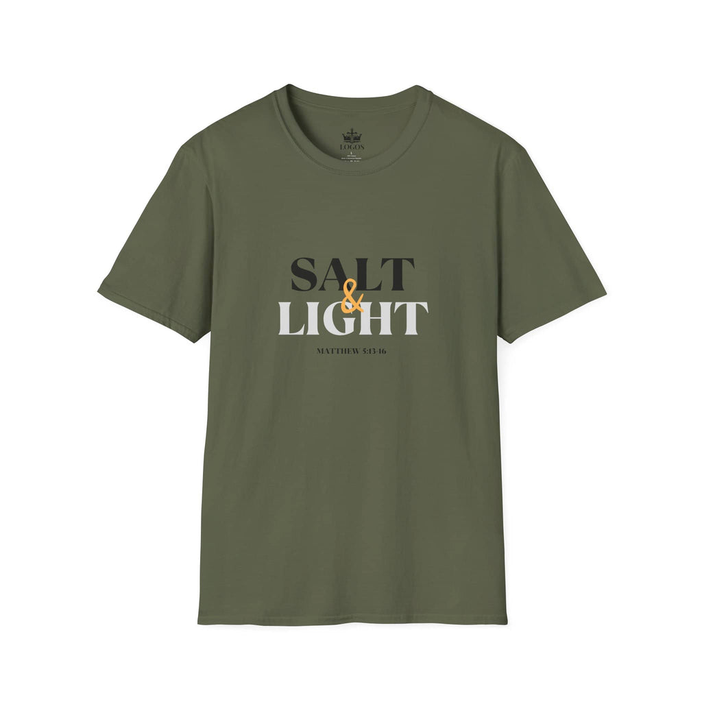 Salt & Light Christian Men's Graphic Shirt By Logos