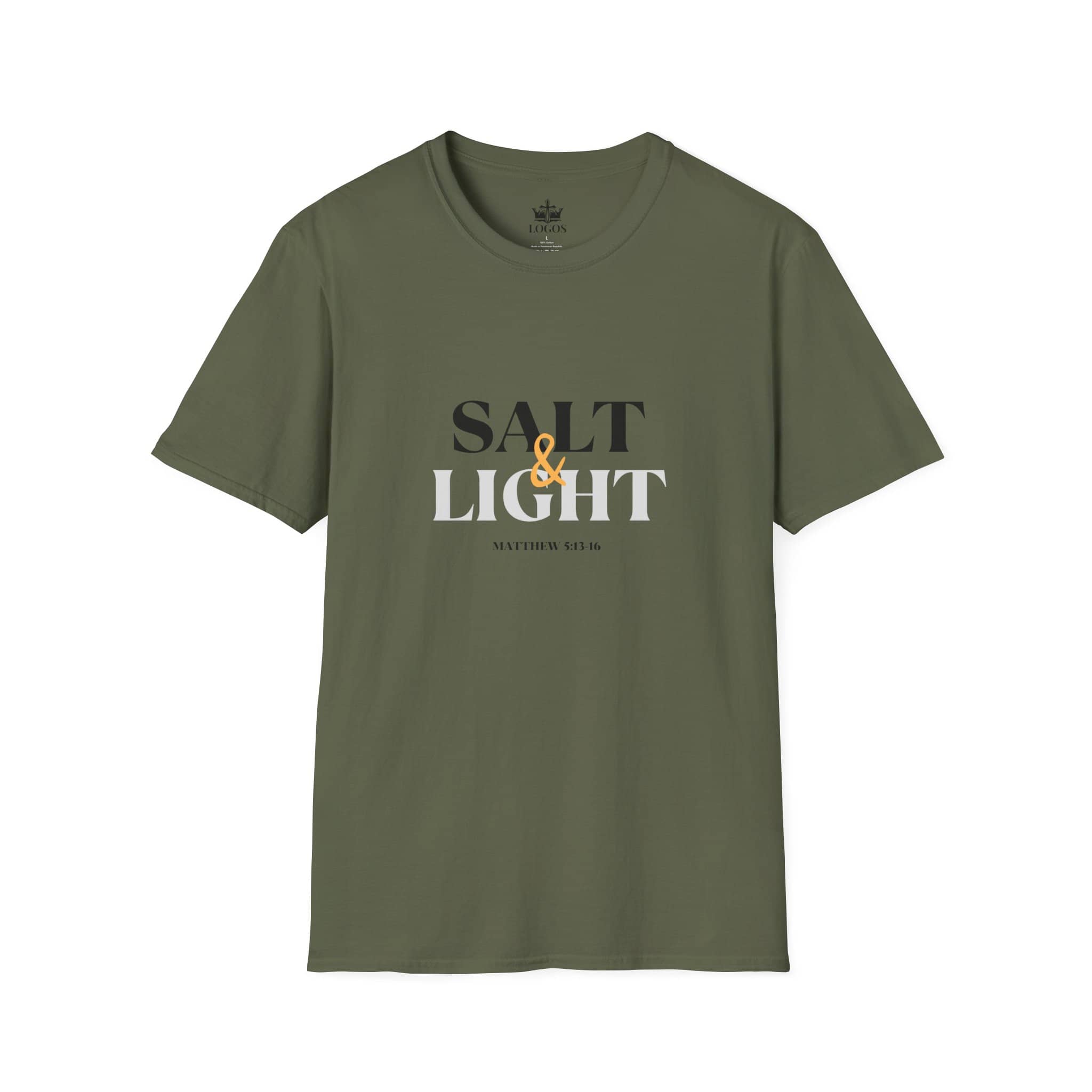 Salt & Light Christian Men's Graphic Shirt By Logos