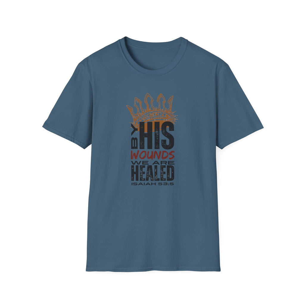 Christ Our Healer - Isaiah 53:5 Men's Apparel