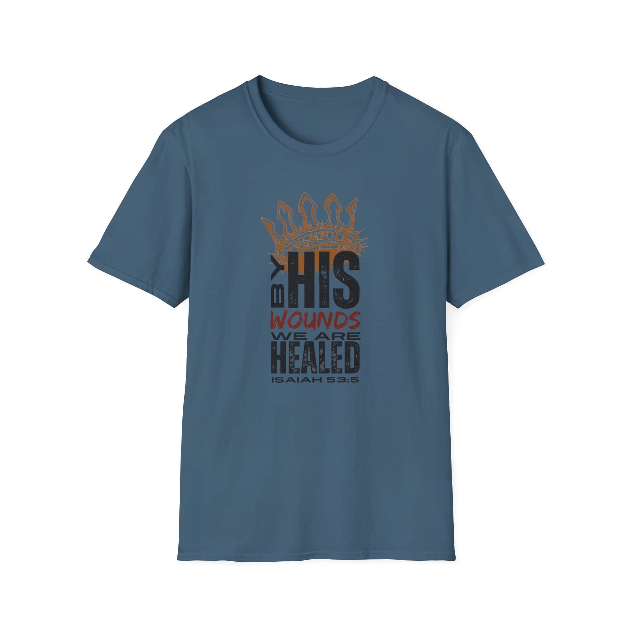 Christ Our Healer - Isaiah 53:5 Men's Apparel