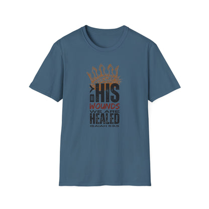 Christ Our Healer - Isaiah 53:5 Men's Apparel