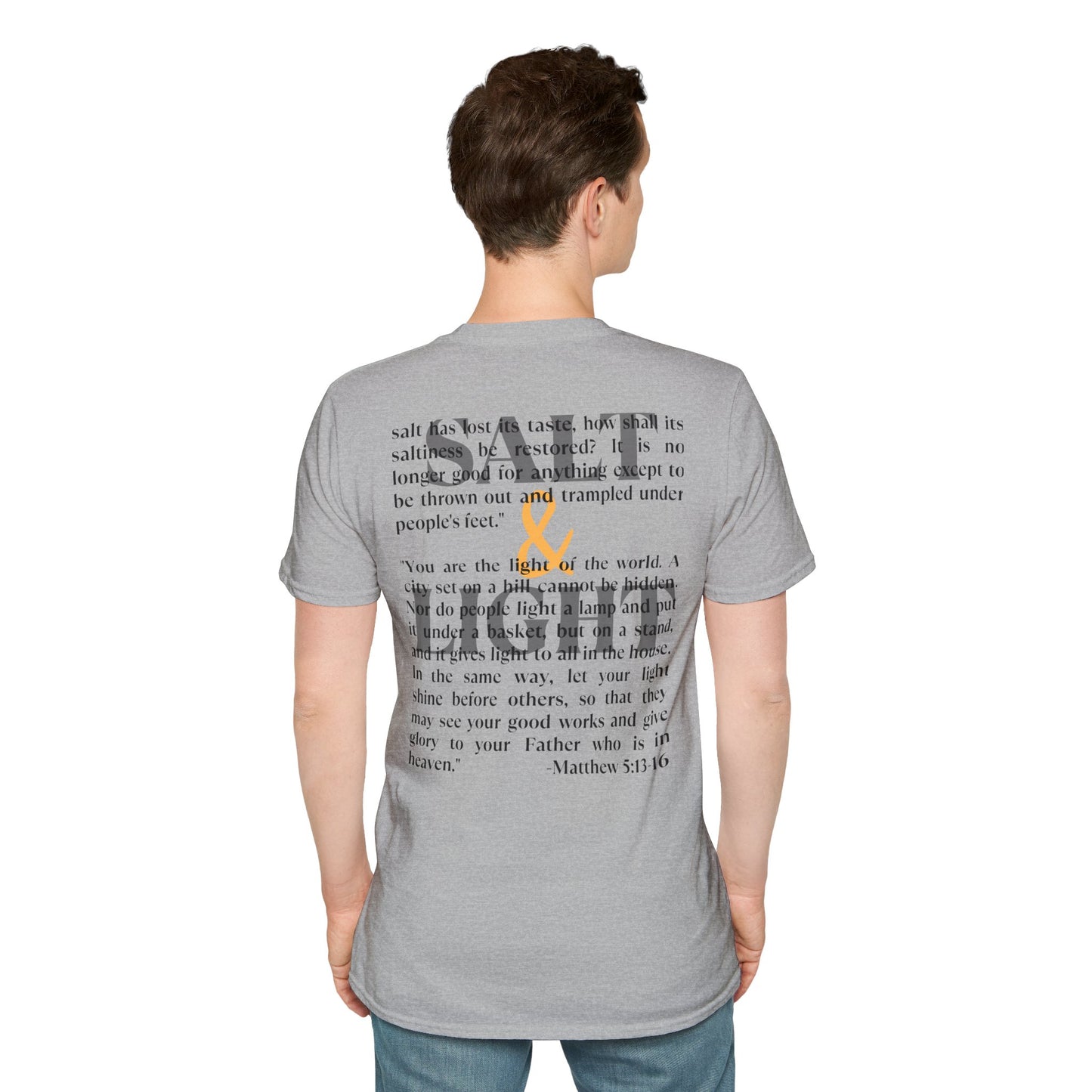 Salt & Light Christian Men's Graphic Shirt By Logos
