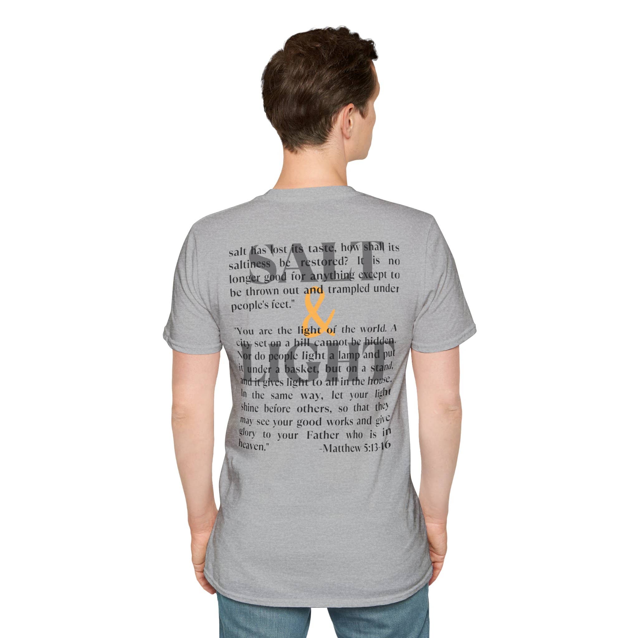 Salt & Light Christian Men's Graphic Shirt By Logos