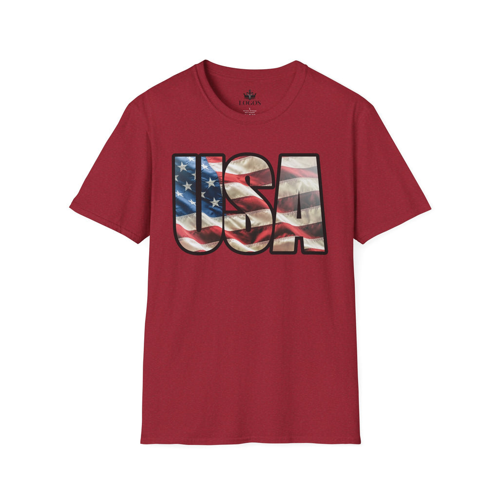 One Nation Under God Patriotic Flag T-Shirt