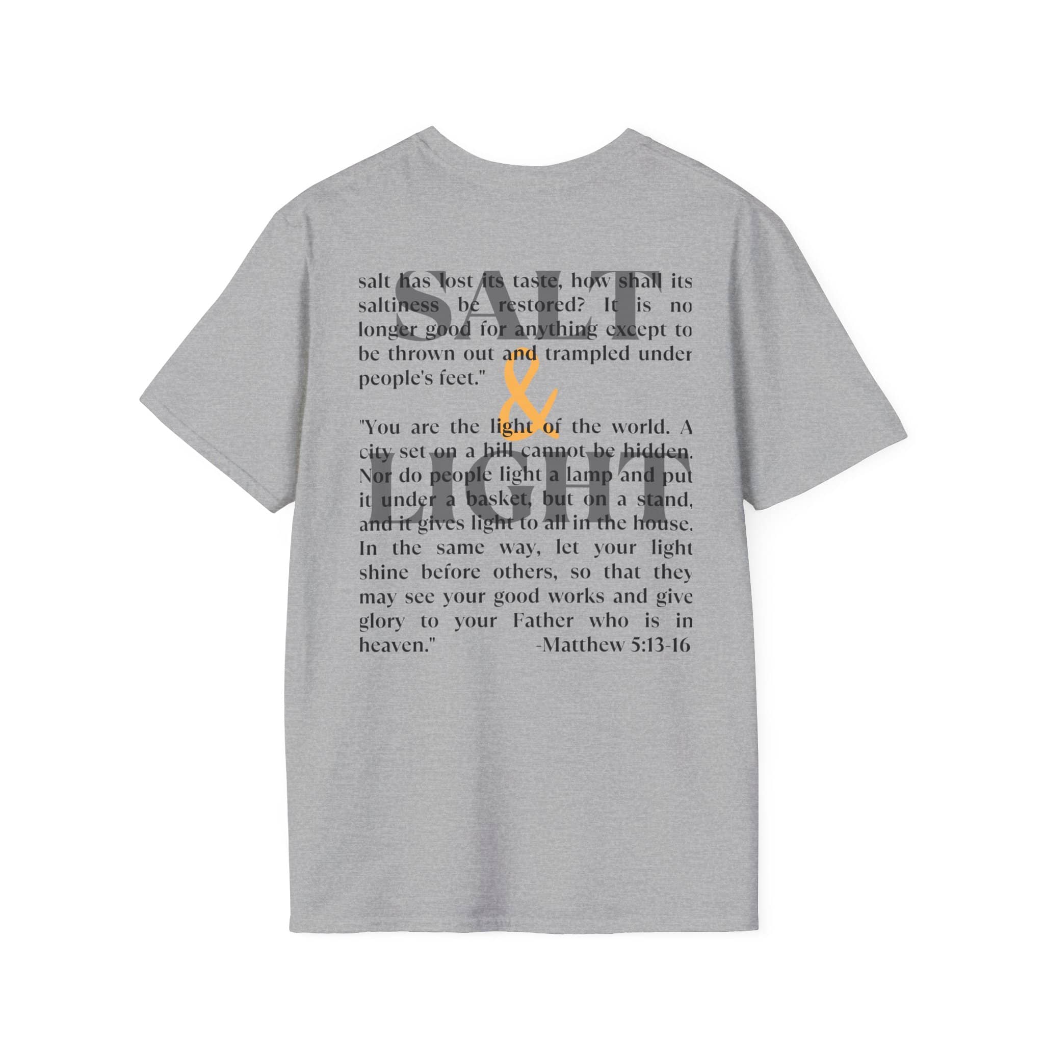 Salt & Light Christian Men's Graphic Shirt By Logos