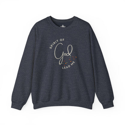 "Spirit Lead Me" (Dark Fabric Design) Women's Sweatshirt