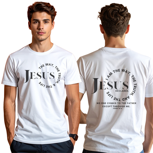 Jesus Is the Way, the Truth, The Life T-Shirt by Printify