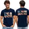 One Nation Under God Patriotic Flag T-Shirt