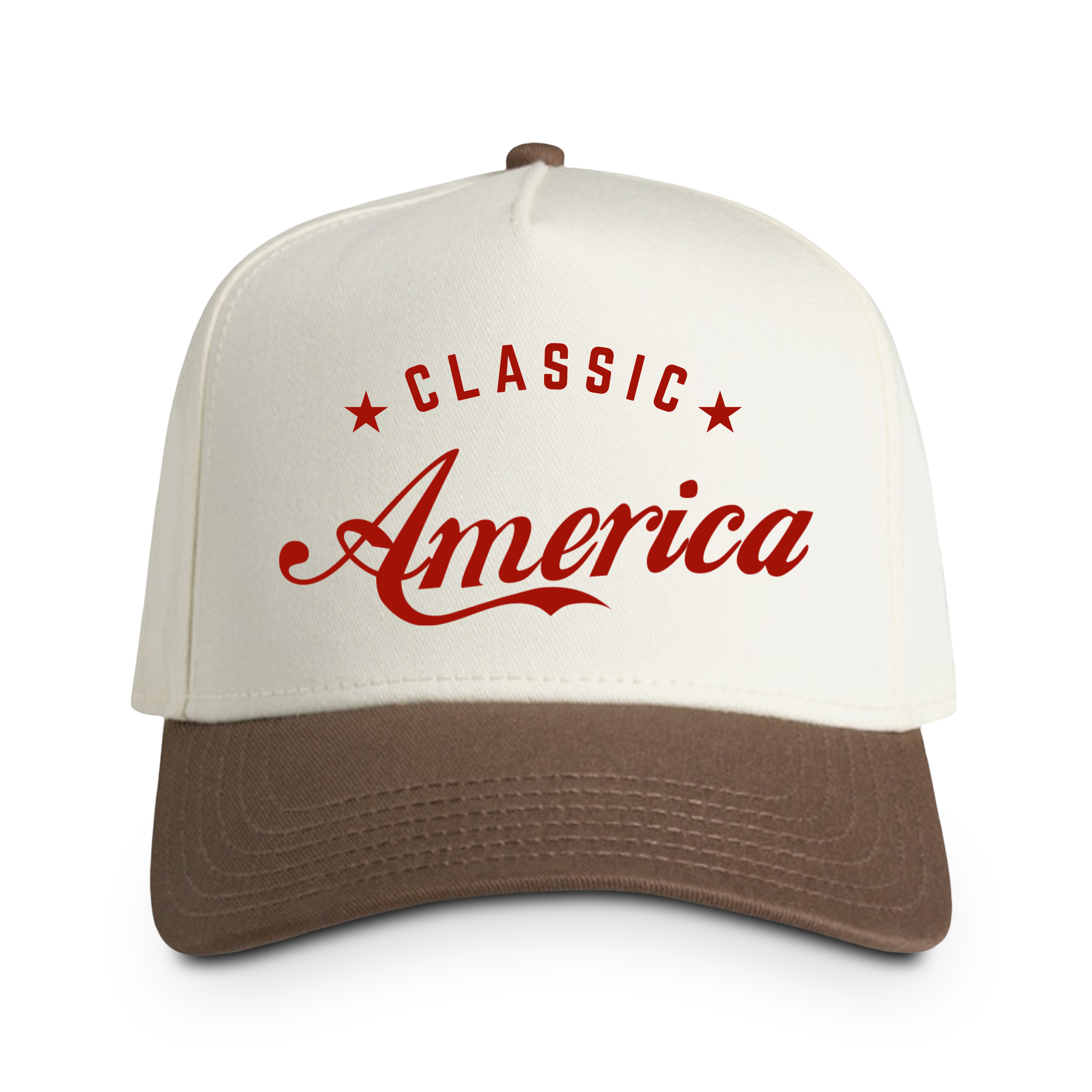 "Classic America" - Vintage High Profile Baseball Cap