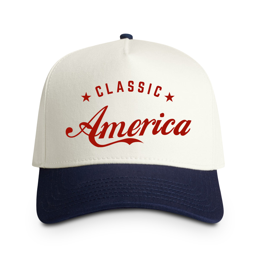 "Classic America" - Vintage High Profile Baseball Cap