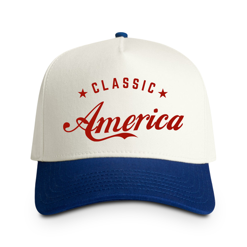 "Classic America" - Vintage High Profile Baseball Cap