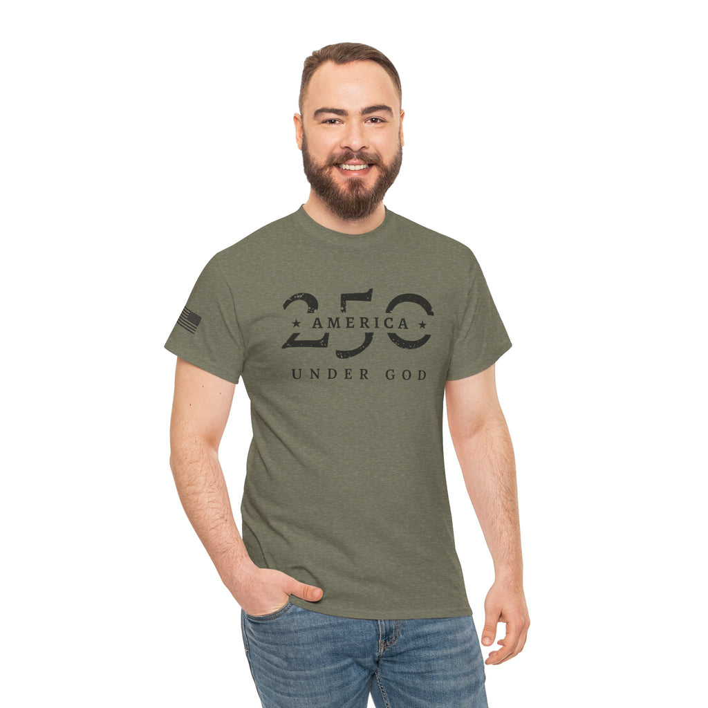 "One Nation Under God" - Patriotic 250th Anniversary T-Shirt