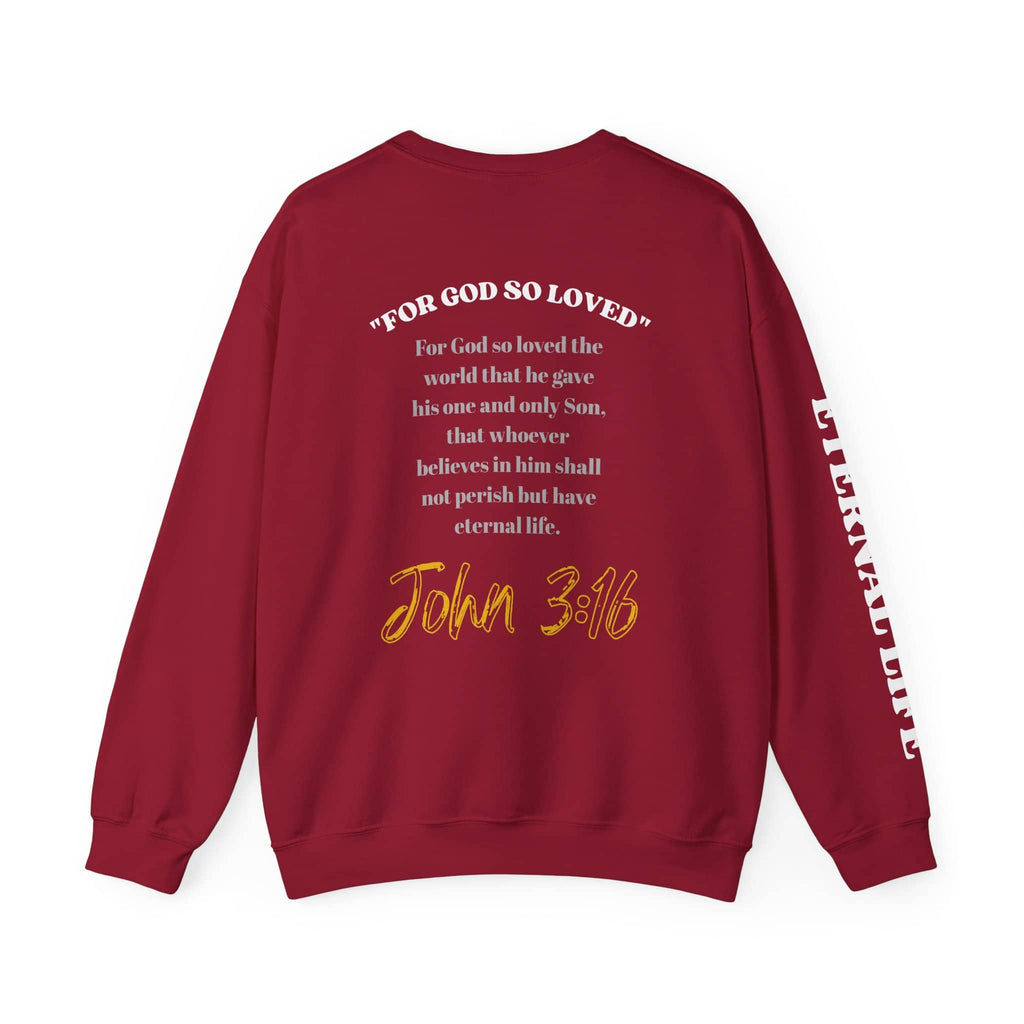 God So Loved - John 3:16 Sweatshirt