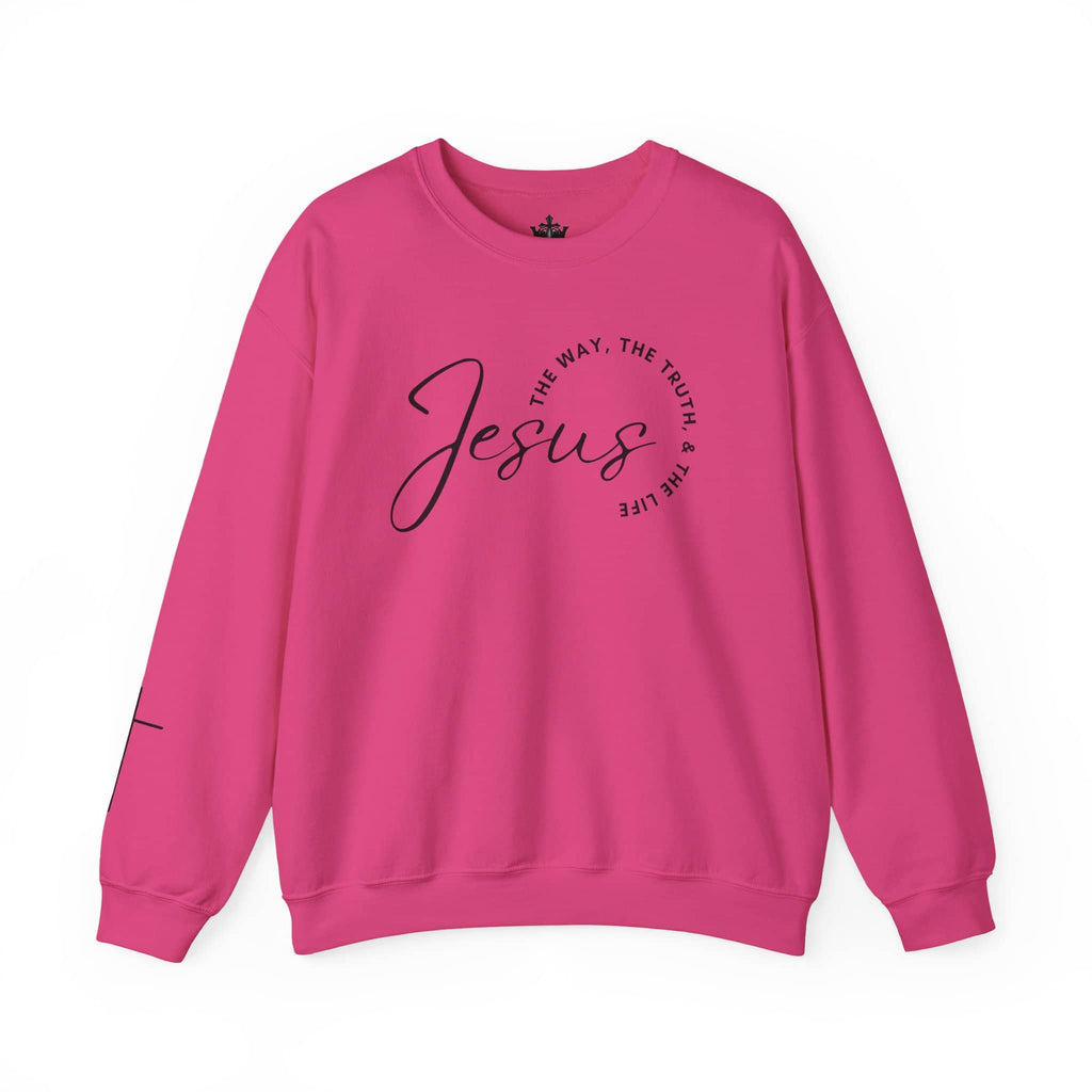 Jesus: The Way, The Truth, The Life Sweatshirt | Logos Co.