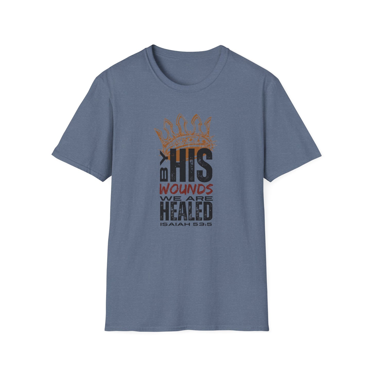 Christ Our Healer - Isaiah 53:5 Men's Apparel