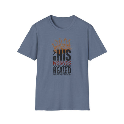 Christ Our Healer - Isaiah 53:5 Men's Apparel