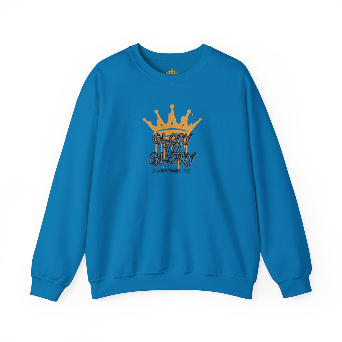 "Glory to Glory" Women's Sweatshirt- 2 Corinthians 3:18