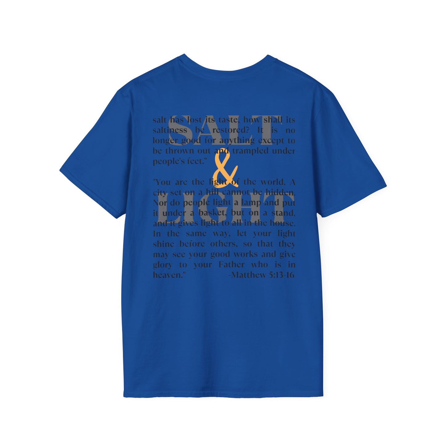 Salt & Light Christian Men's Graphic Shirt By Logos