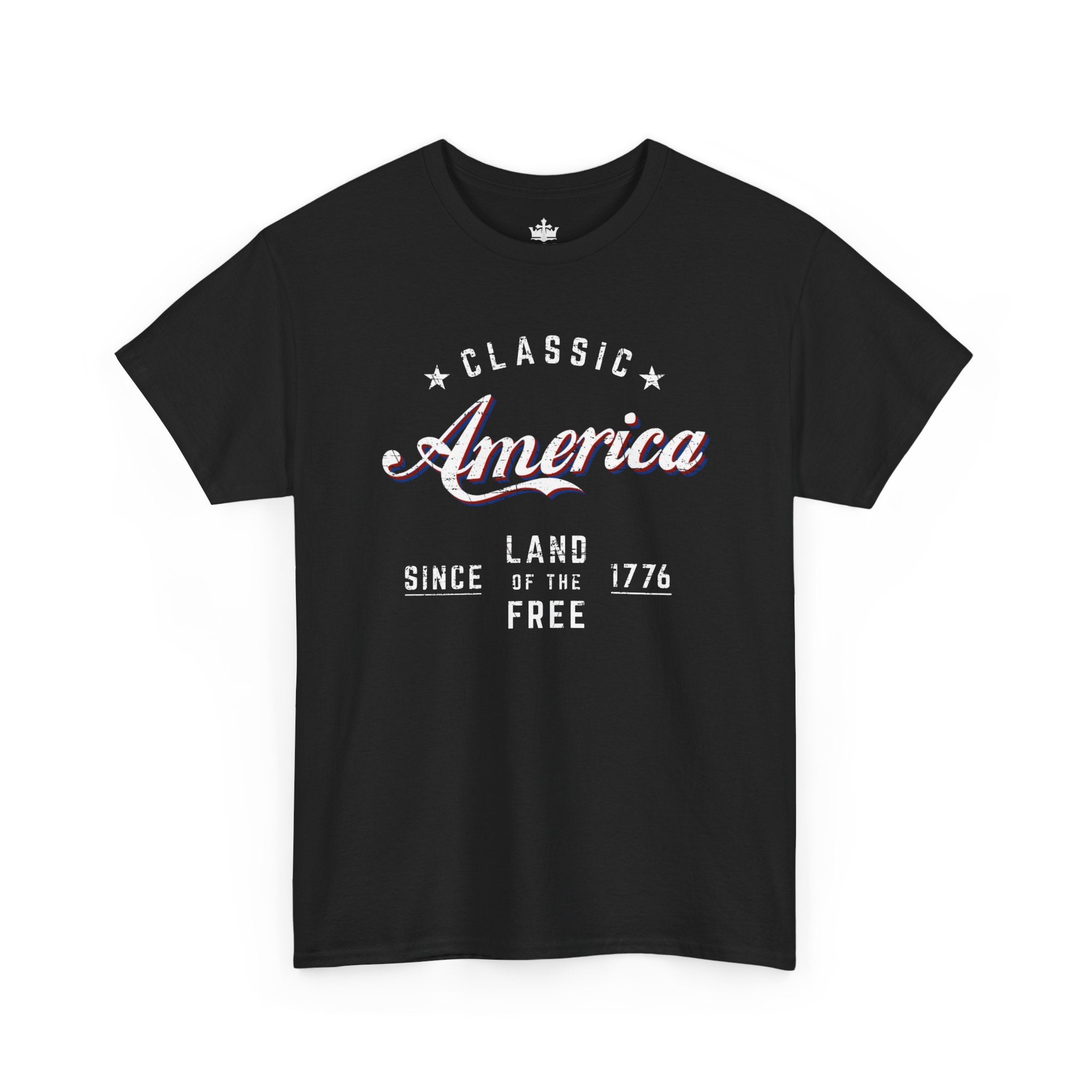 "Land of the Free" — Patriotic 250th Anniversary T-Shirt (Classic America, Since 1776)