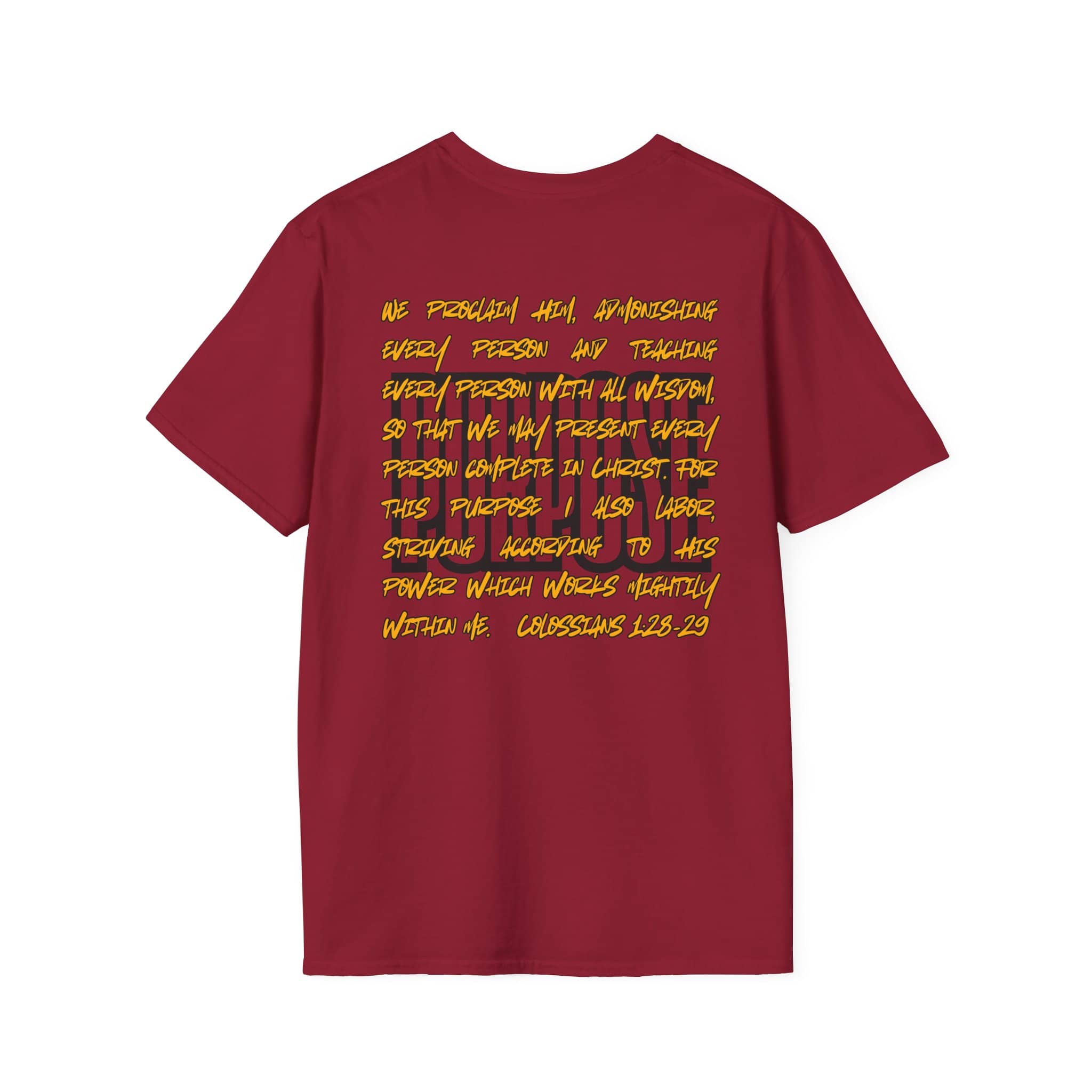 Driven By Purpose Christian Faith Shirt