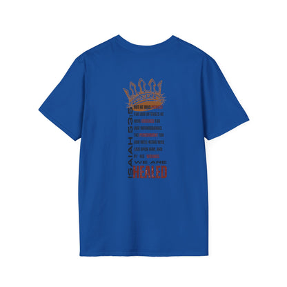 Christ Our Healer - Isaiah 53:5 Men's Apparel