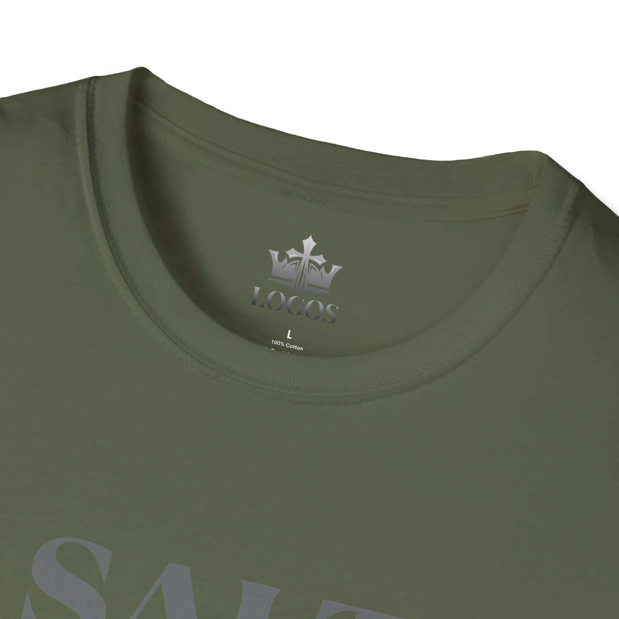 "Salt & Light" Lightweight Christian T-Shirt-Dark Fabric Design