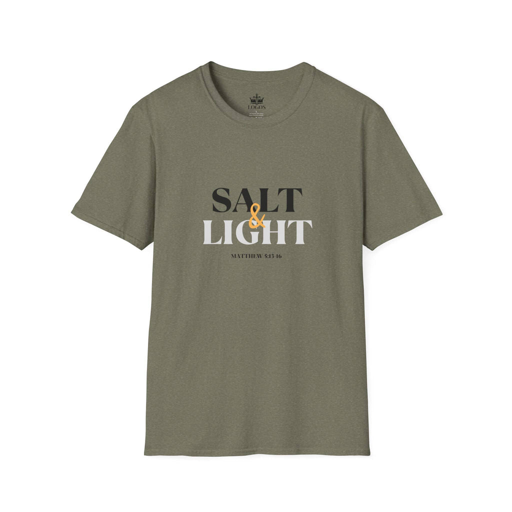 Salt & Light Christian Men's Graphic Shirt By Logos