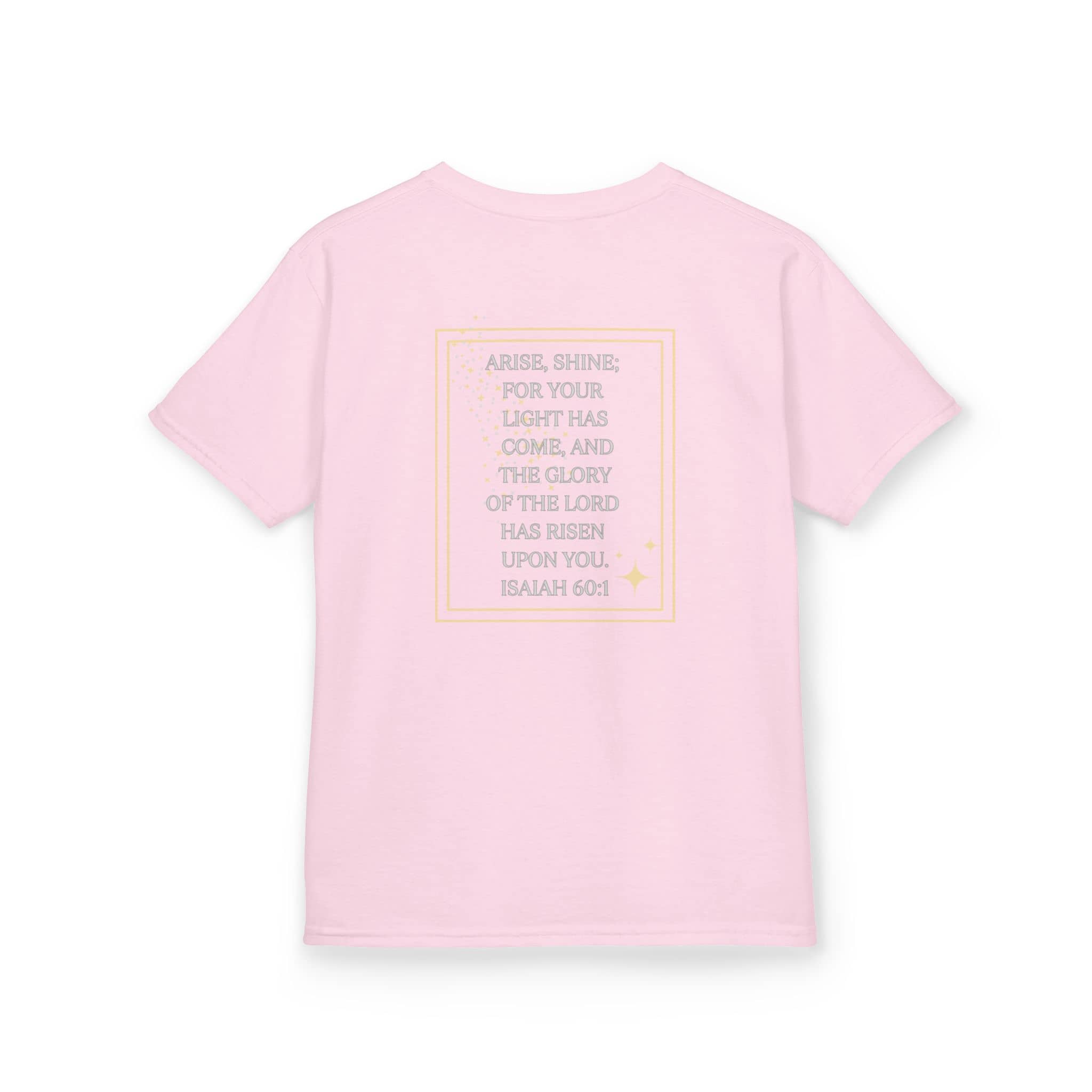 "Arise & Shine" Scripture Design Junior Girls Shirt