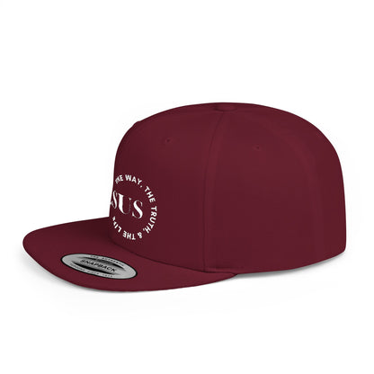 Christian Snapback Hat by Logos - Bold Jesus Design