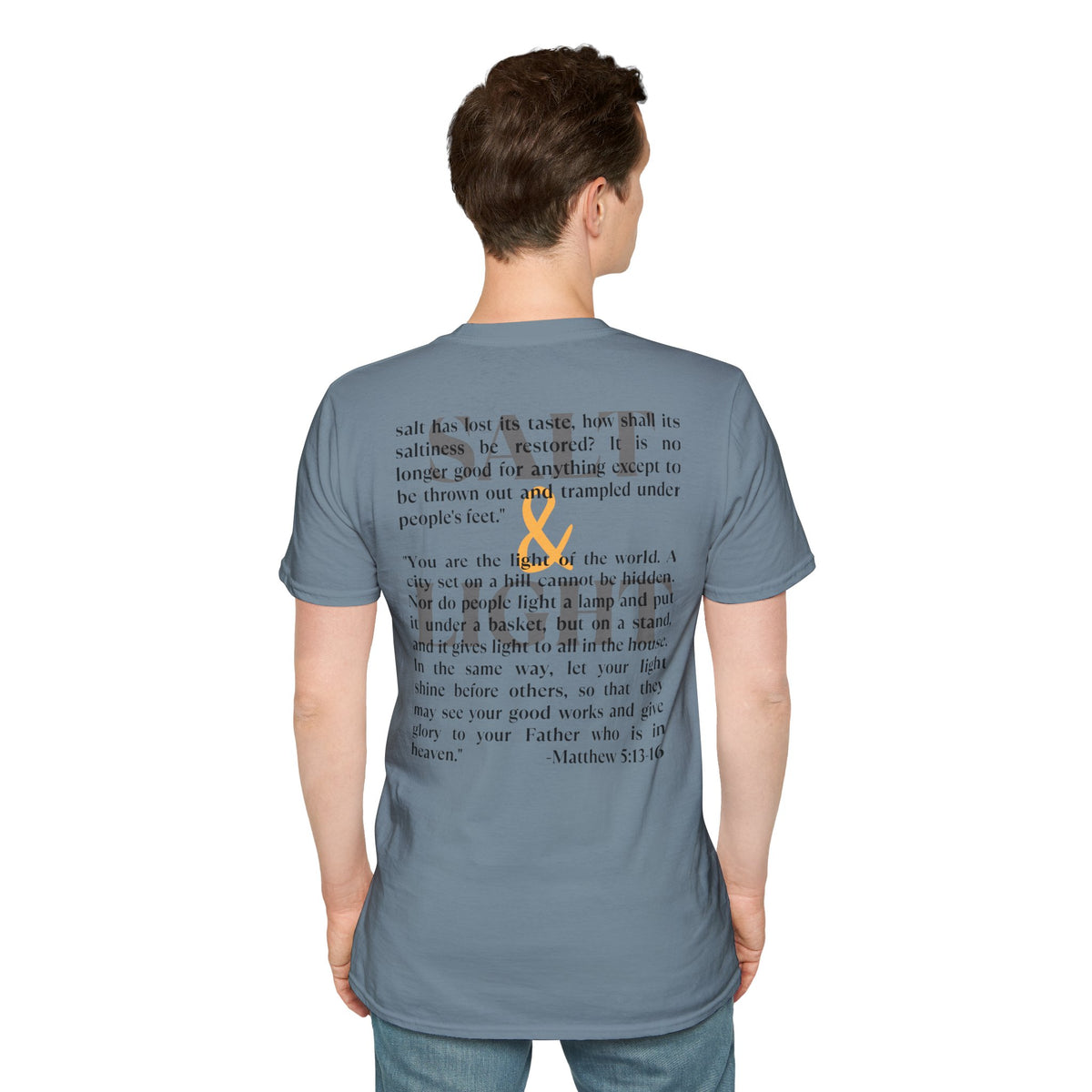 Salt & Light Christian Men's Graphic Shirt By Logos