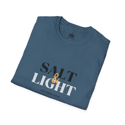 Salt & Light Christian Men's Graphic Shirt By Logos