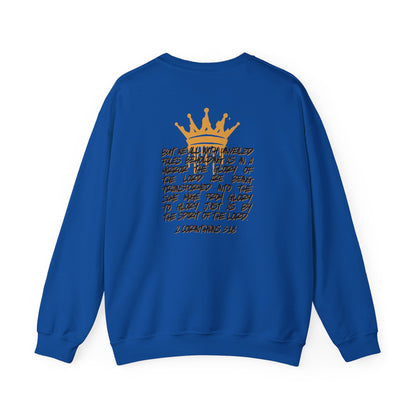 "Glory to Glory" Women's Sweatshirt- 2 Corinthians 3:18