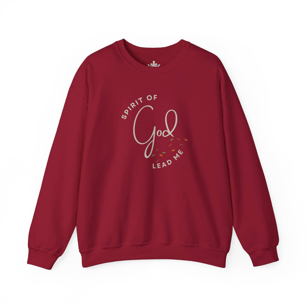 "Spirit Lead Me" Sweatshirt - Dark Fabric Design