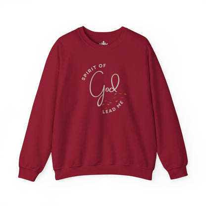 "Spirit Lead Me" (Dark Fabric Design) Women's Sweatshirt