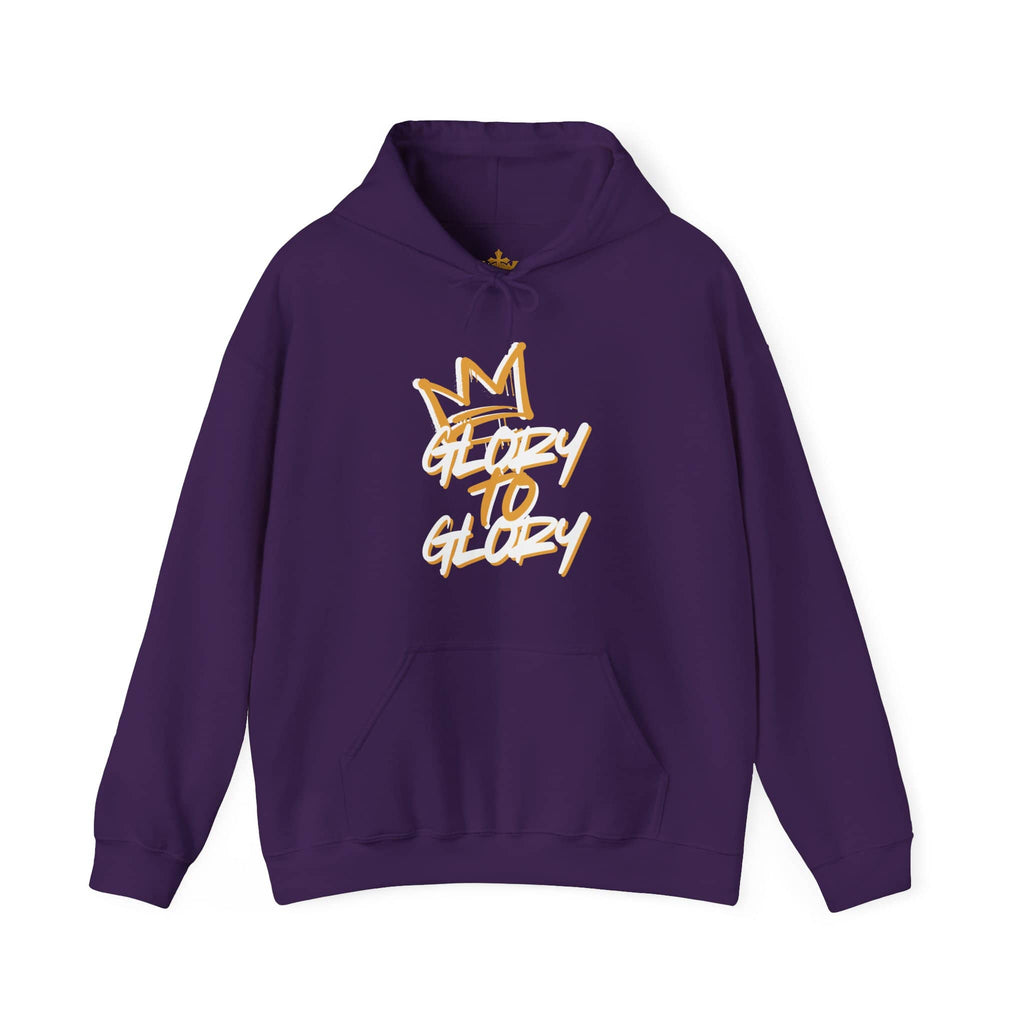 Glory to Glory Hoodie 2 Corinthians 3:18 Design